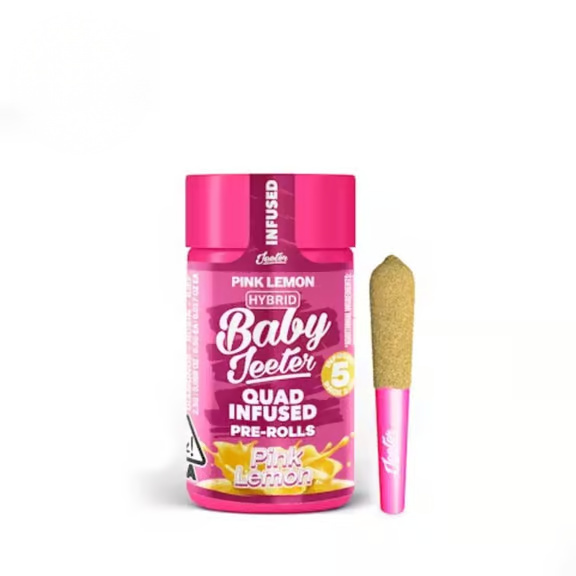 JEETER | Pink Lemon | 2.5G 5PK Infused Prerolls