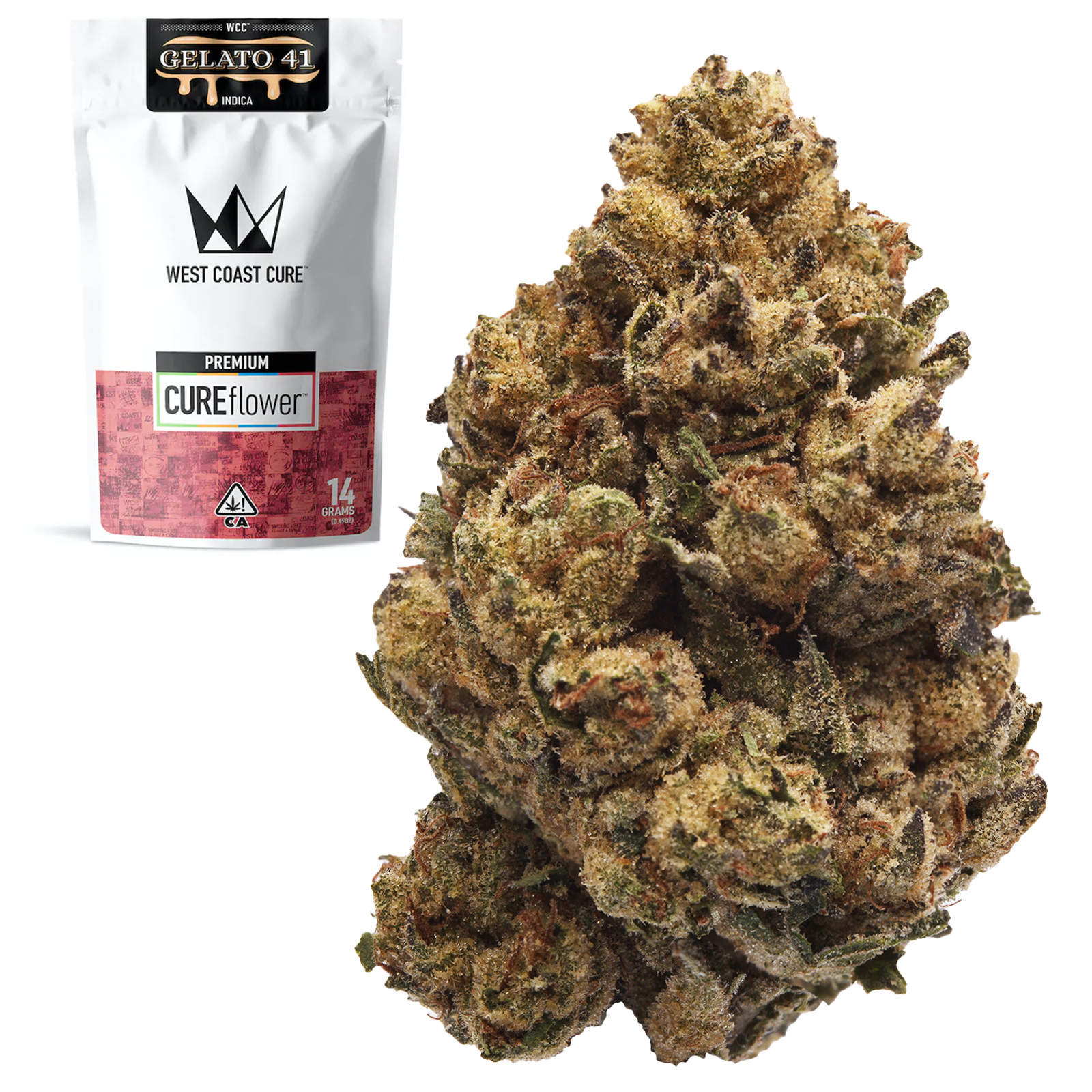 HOLYさま専用　パラロイド500グラム West Coast Cure Gelato 41 Half Ounce Flower Strain (hybrid), 14g