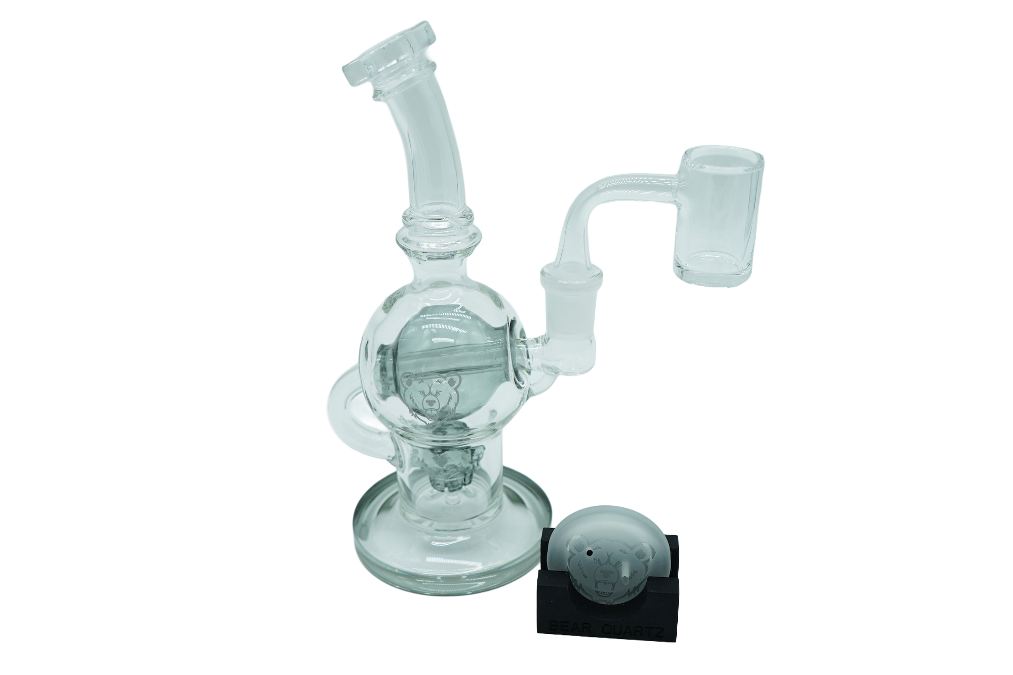 Bear Quartz | Sphere | Black