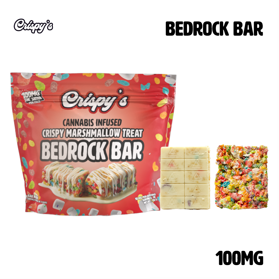 Crispys | Crispy Bar | Bedrock | 100mg