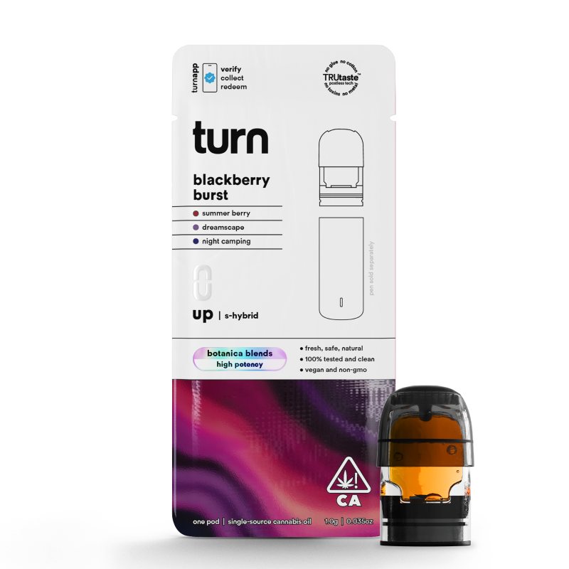 Turn Blackberry Burst (S/H) Pod 1g
