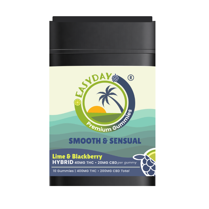 Smooth and Sensual | Lime Blackberry 3:2 | 300mg THC : 200mg CBD | 10pk (Medical Card Needed)