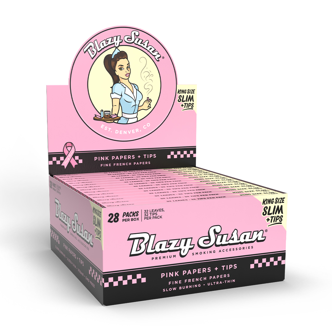 Blazy Susan | King Size Rolling Papers + Tips
