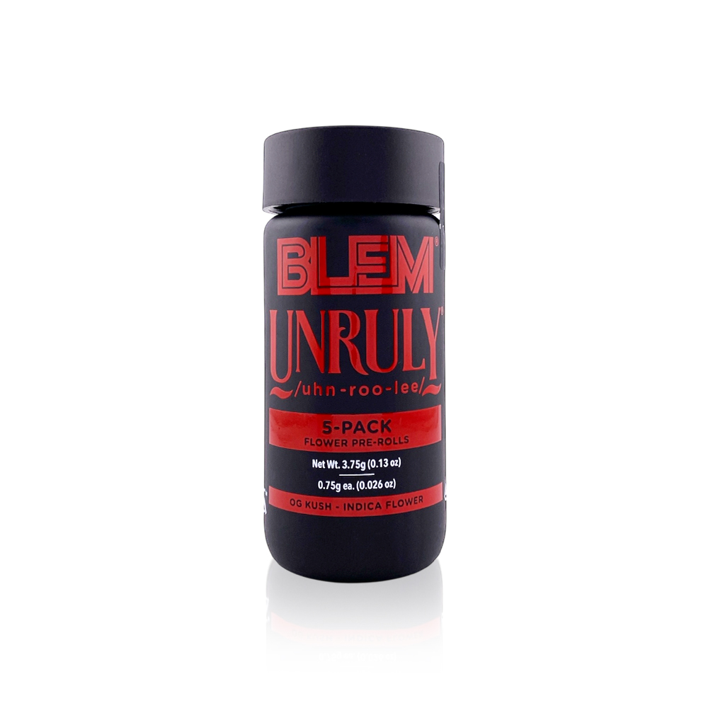 BLEM - Preroll - Unruly OG - 5-Pack - 3.75G