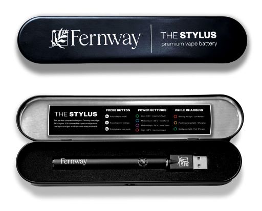 Fernway Fernway Stylus 510 Standard Battery Black Accessories | Evergreen  Dispensary