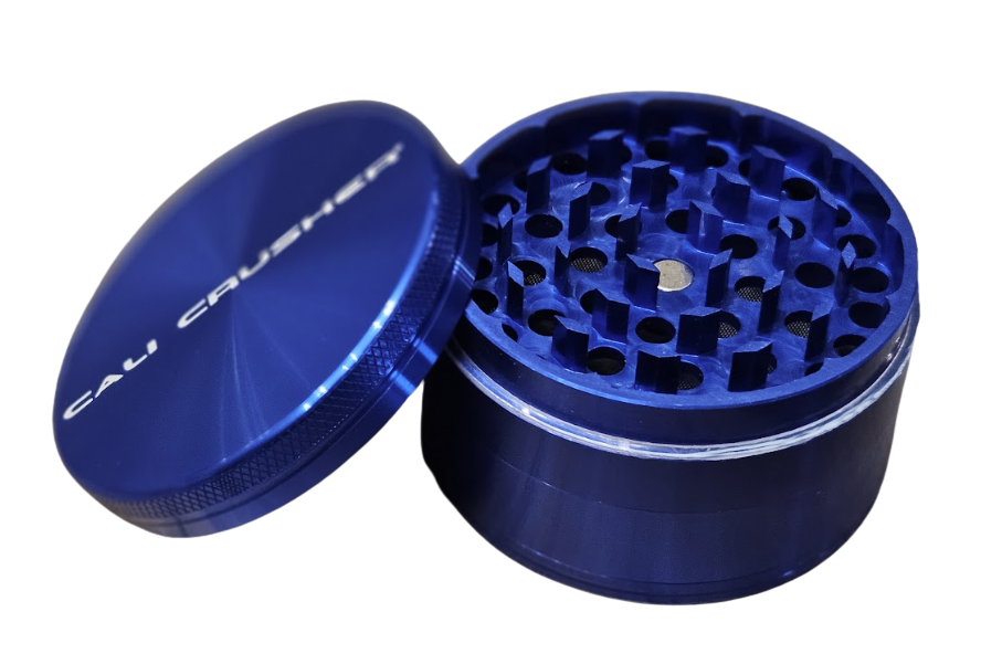 Cali Crusher O.G. | Four Piece Grinder | Blue 2.5"