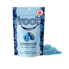 Froot Gummies 100mg 10pk - Blue Razz Dream (H)