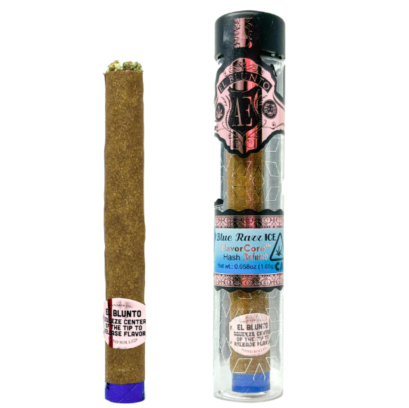 Preroll: Blue Razz Ice (FlavorCore Hash Infused) - 1.65g