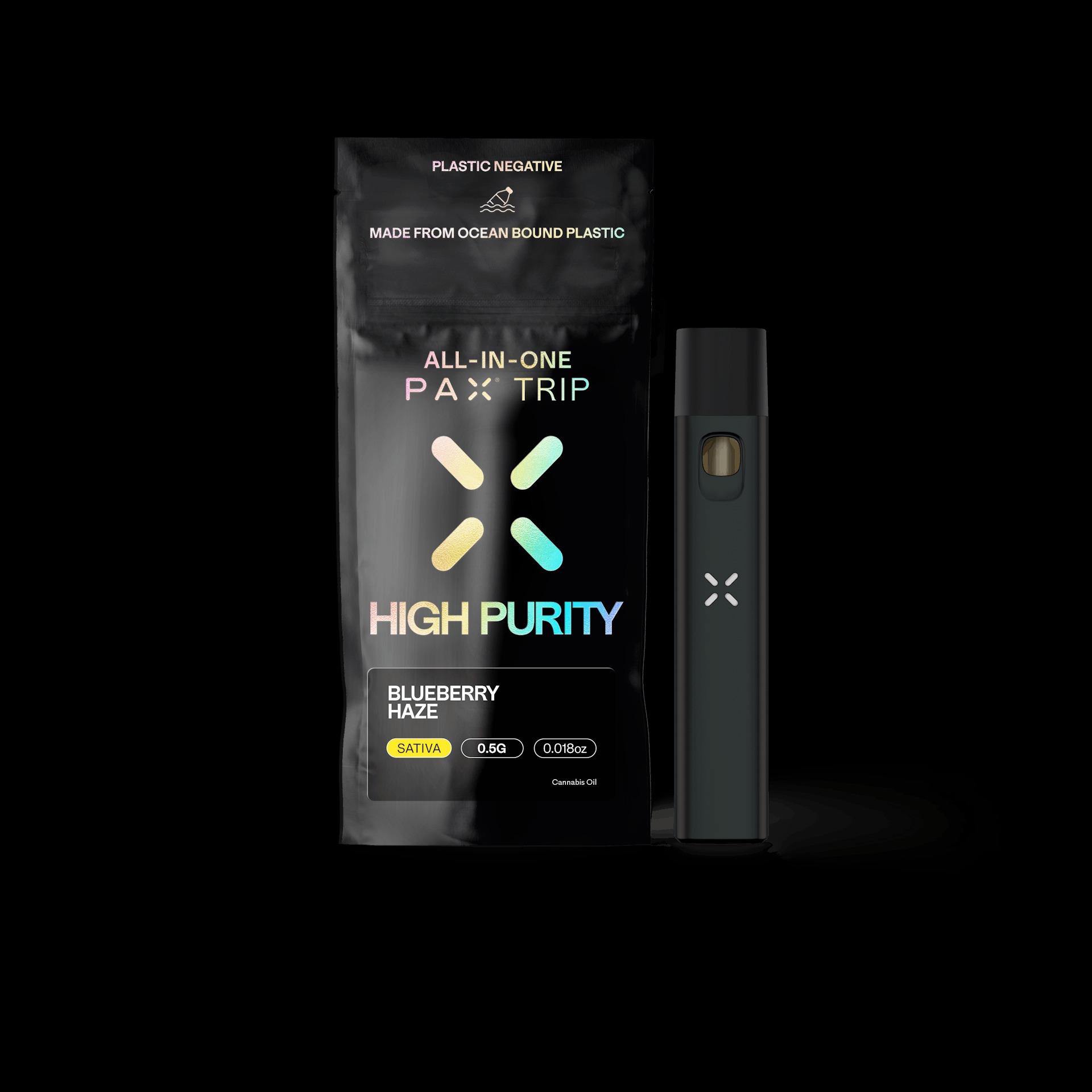 PAX | Blueberry Haze | High Purity | .5G AIO