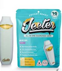 1g Blue ZKZ Liquid Diamonds Disposable - Jeeter