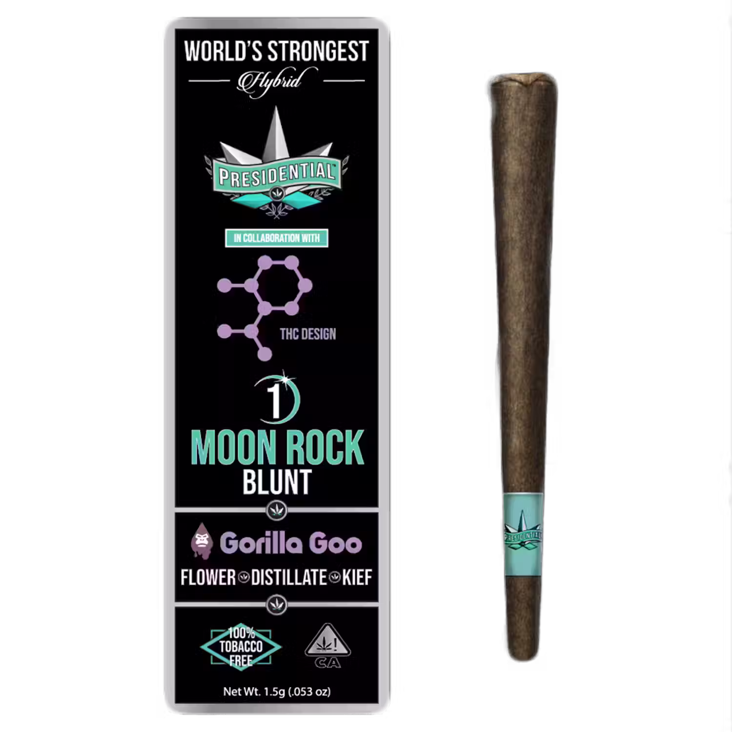 Presidential - Preroll - Blunt - NYC Diesel - 1.5G