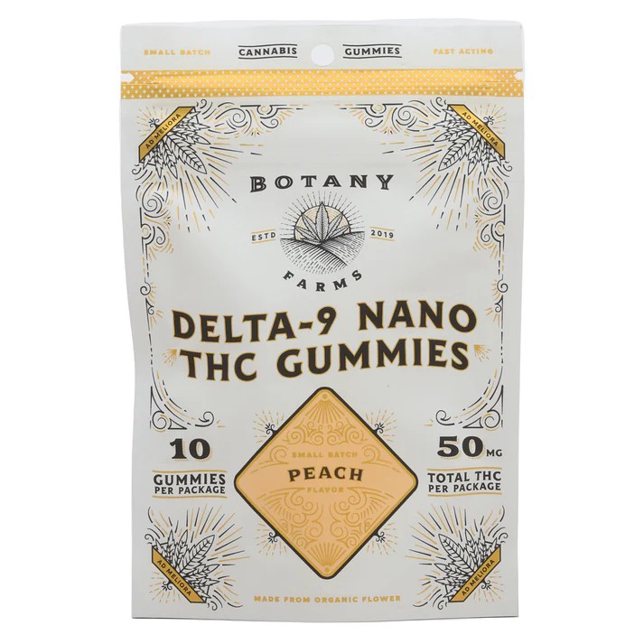 Botany Farms | Nano 5mg THC Gummies | Peach