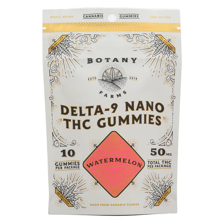 Botany Farms | Nano 5mg THC Gummies | Watermelon