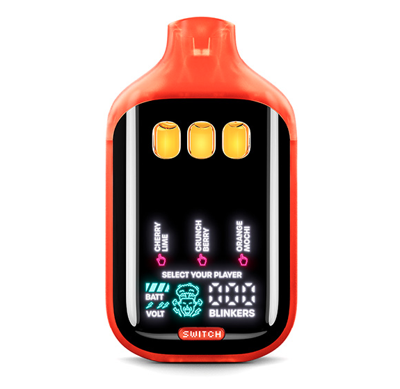 Vape: Cherry Lime x Crunch Berry x Orange Mochi (Triple-Chamber Disposable)