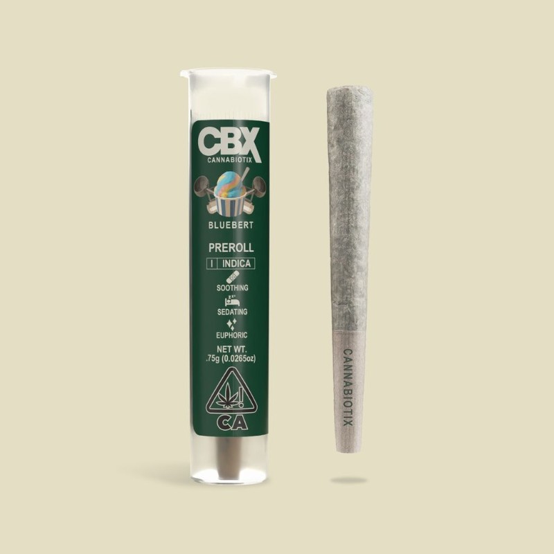 Cannabiotix Bluebert (I) Preroll .75g