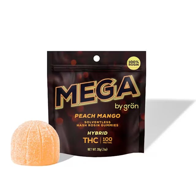 Grön: Gron Peach Mango Mega Pearl