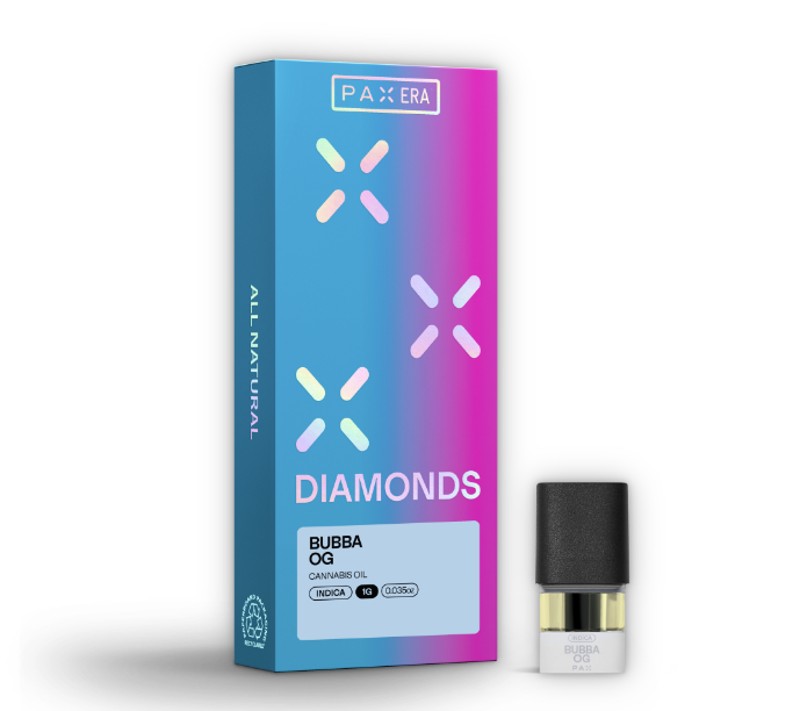 PAX Diamonds Bubba OG 1g Pod