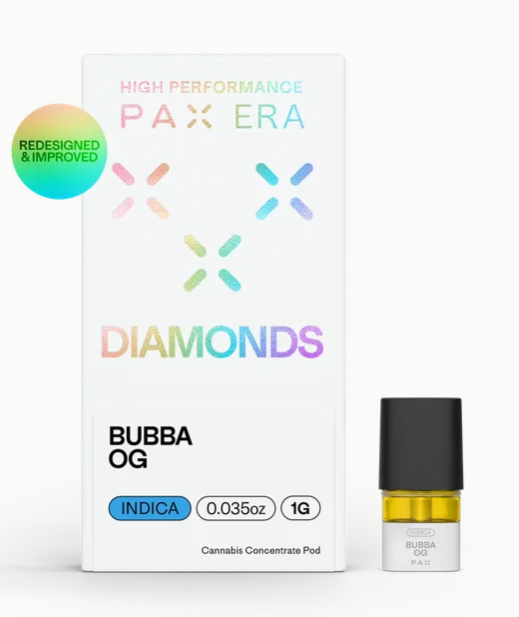 PAX Liquid Diamonds Bubba OG 1g Pod