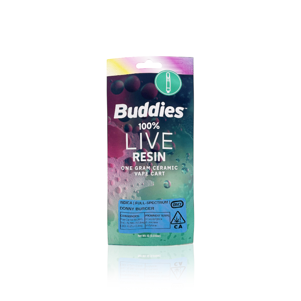BUDDIES - Vape Pen - Donny Burger - Live Resin - 1G