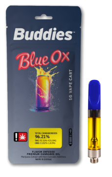 Blue Ox, Flavored Distillate, 1g