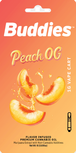 Peach OG, Flavored Distillate, 1g