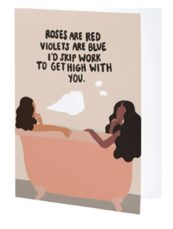 BWFW Greeting Card "Roses"