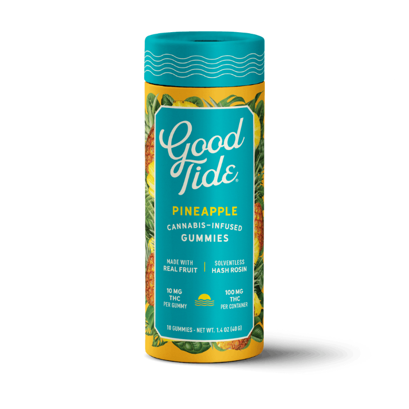 Good Tide Pineapple (S) Rosin Gummies 100mg