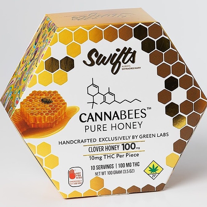Swifts | Cannabees Pure Honey | 10pk | 100mg THC