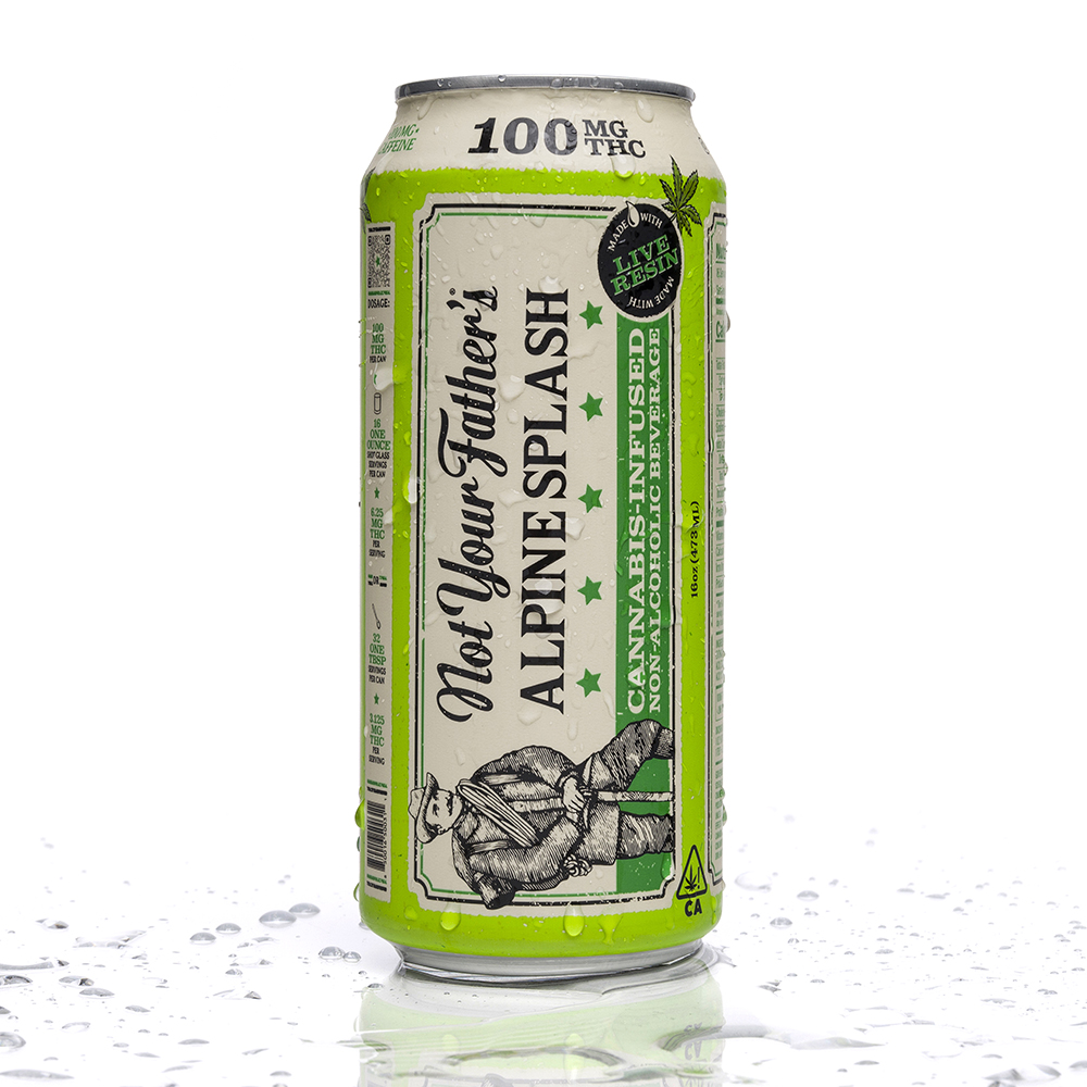 Not Your Father's Live Resin 100mg THC 100mg Caffeine - Alpine Splash