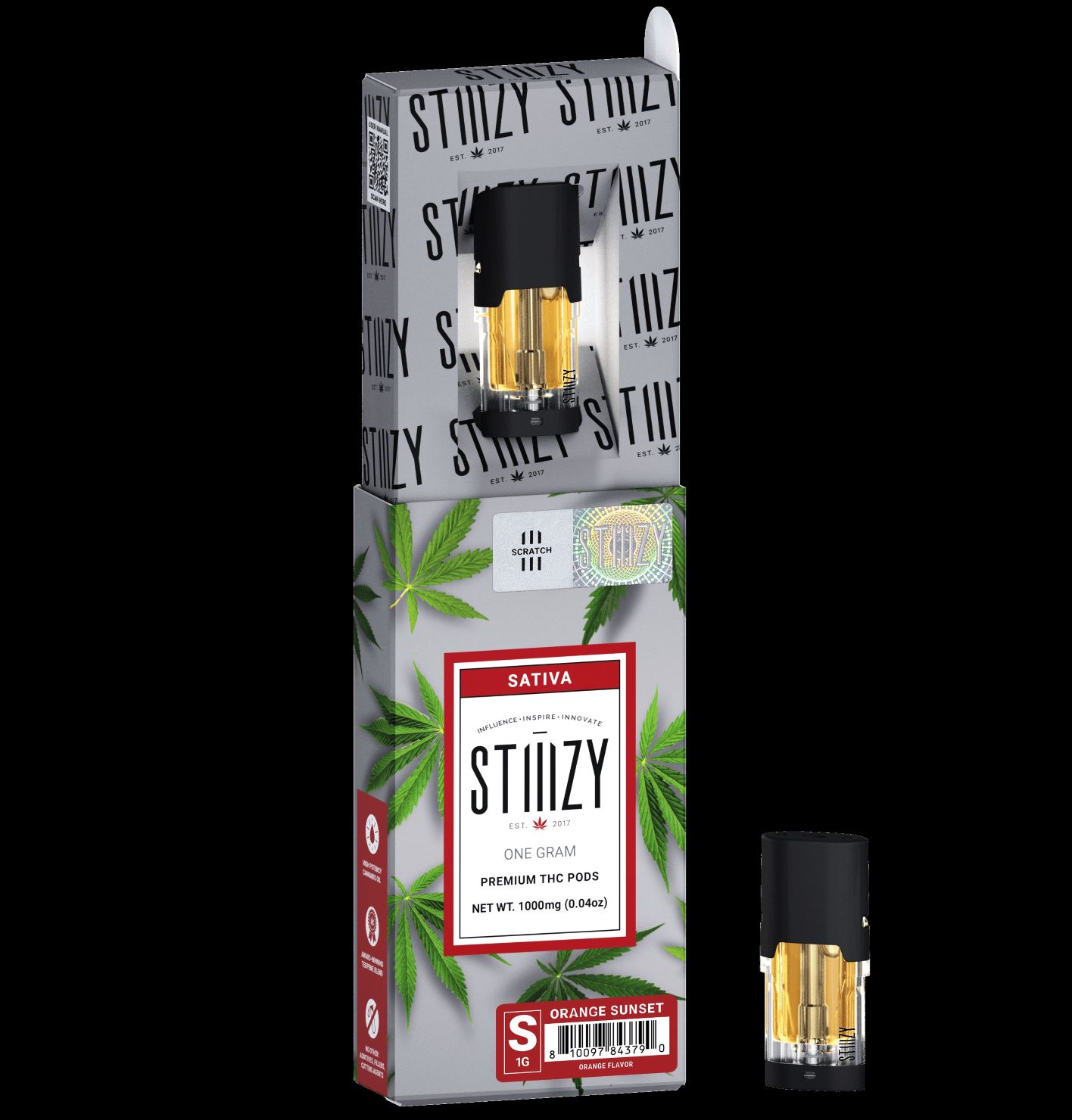 Stiiizy - Orange Sunset Pod 1g