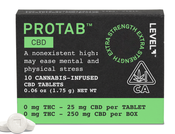 PROTAB CBD / 10 tablets