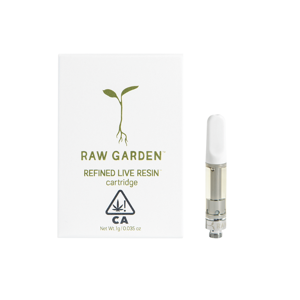Raw Garden Refined Live Resin Cartridge 1g - Green Crack (S)