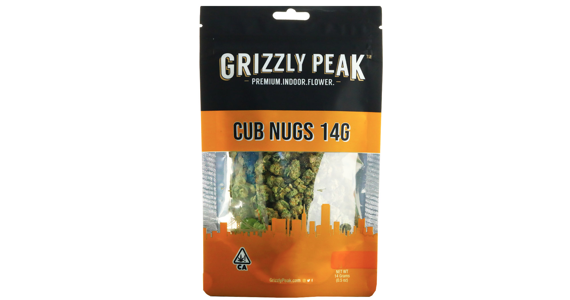Mission Valley Grizzly Peak Farms Ice Cream Runtz Cub Nugs 14g