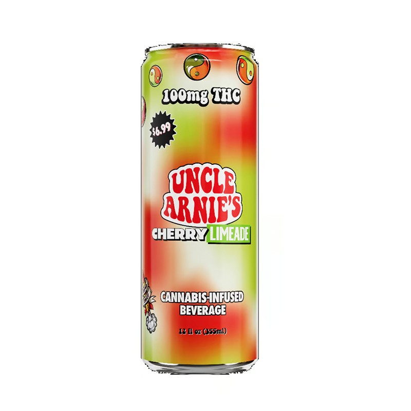 Uncle Arnie's Cherry Limeade (H) Drink 12oz 100mg