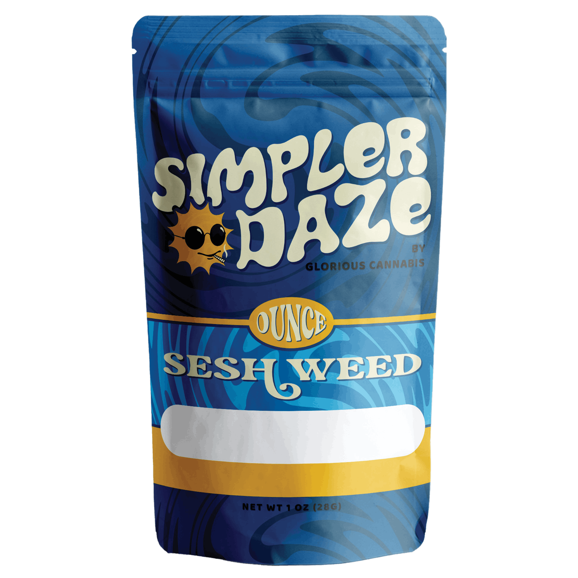 Simpler Daze | Blue Zushi | 28g - 1oz in Clinton