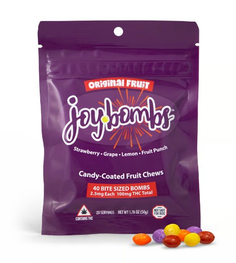 Joybombs Fruit Thc 40pk 2.5mg