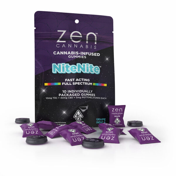 Zen - Edible: Grape Nite Nite (Gummy 10pk) - 100mg