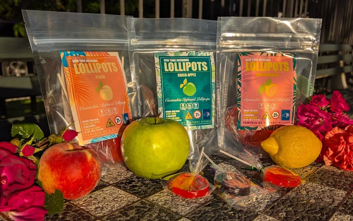 NYI | Lollipots | Pink Lemonade | 5 PK 10mg Lollipops