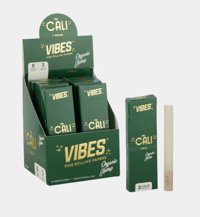 Vibes The Cali (1g) 3pk Rice Pre-Rolled Cones