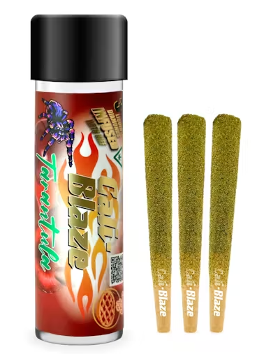 Cali Blaze Cherry Pie Tarantula 1g 3pk Infused Prerolls