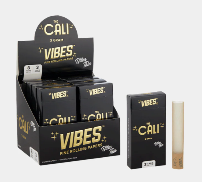 Vibes The Cali (1g) 3pk Ultra Thin Prerolled Cones