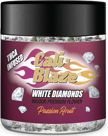Cali Blaze Passion Fruit 3.5g White Diamond Infused Flower