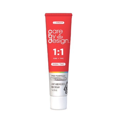 CARE BY DESIGN - Joint and Muscle Cream CBD 1:1 - 1oz - Topical