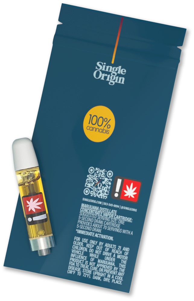 Single Origin Berry Cake Distillate Cartridge 1g