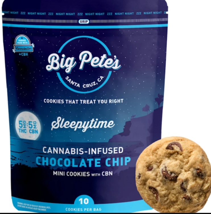 Chocolate Chip Cookies 1:1 CBN:THC | 50mg | 10pk