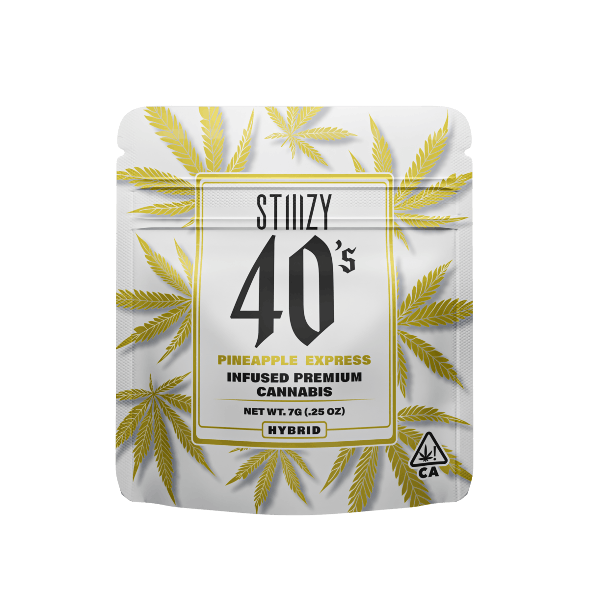 PINEAPPLE EXPRESS 40's INFUSED MYLAR 7G