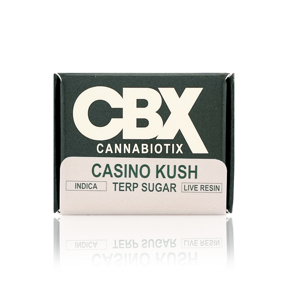 CBX - Concentrate - Casino Kush - Terp Sugar - 1G