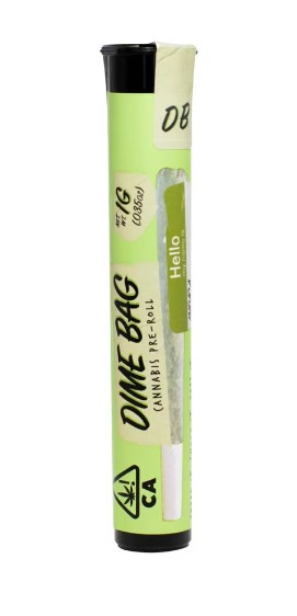 [Dime Bag] Pre Roll - 1g - Tropical Punch (H)