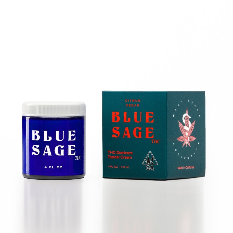 Blue Sage Citrus Cedar Topical Healing Cream 1000mg