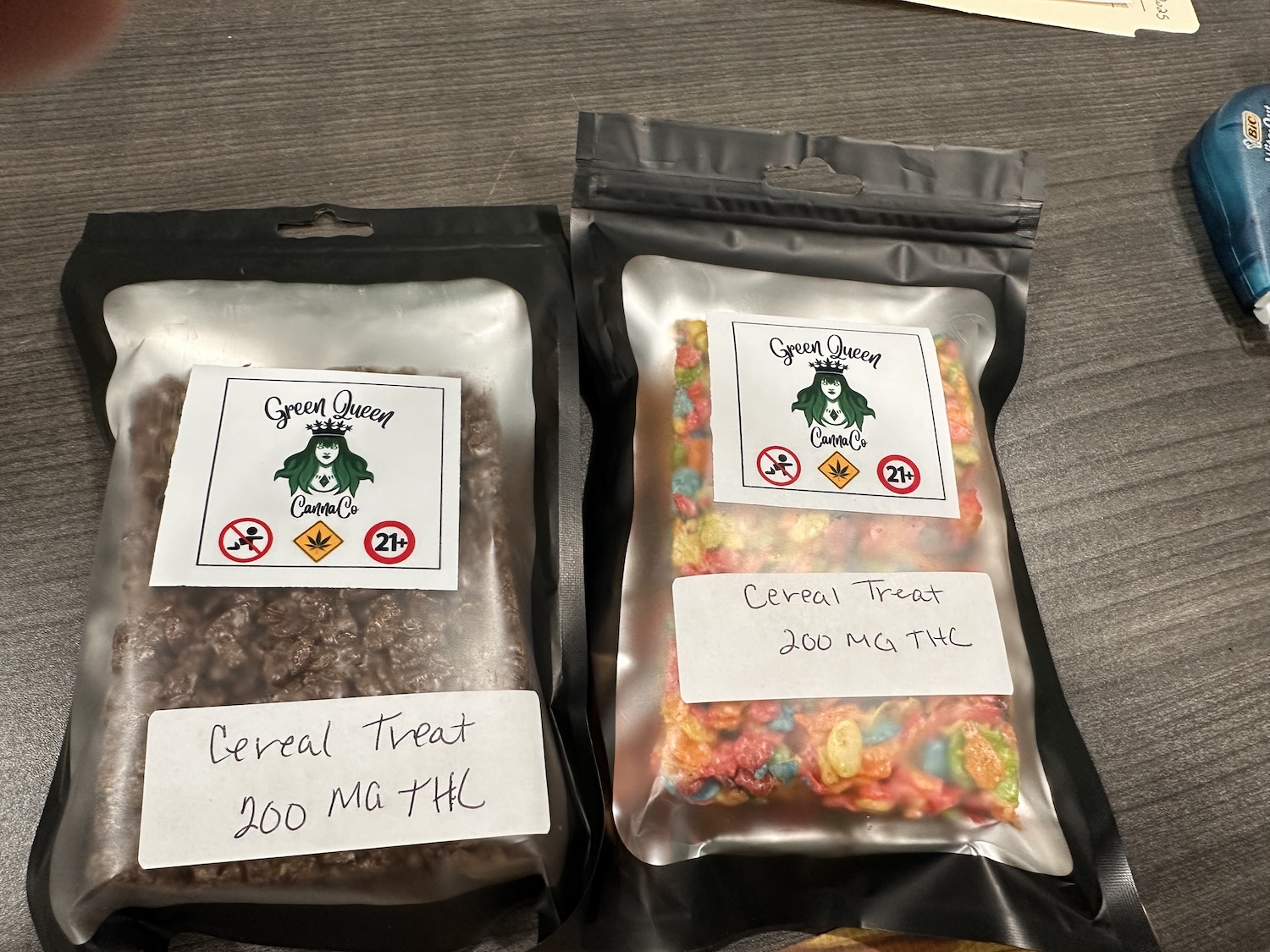 Green Queen Cereal Treats 200mg